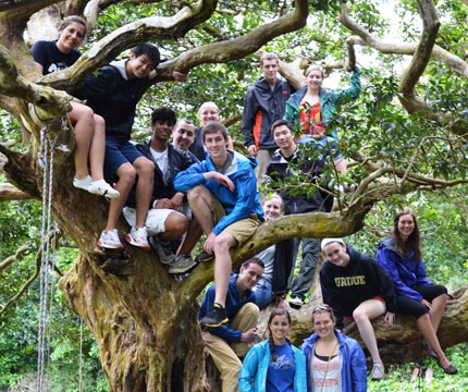 students in study abroad